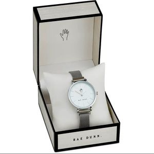 New Rae Dunn Watch Silver Color